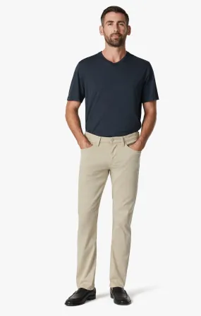 Courage Straight Leg Pants In Aluminum Twill