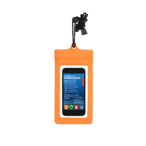 Orange Waterproof Phone Sleeve