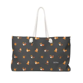 "Cool Corgis" Oversized Tote Bag