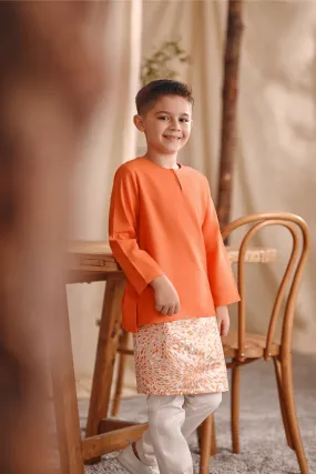 The Bayu Kurta - Orange