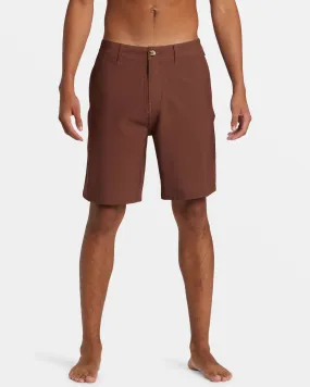 Union Amphibian 20 Hybrid Shorts - Brown Stone